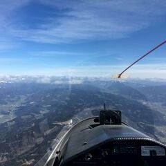 Verortung via Georeferenzierung der Kamera: Aufgenommen in der Nähe von Leoben, 8700 Leoben, Österreich in 2700 Meter